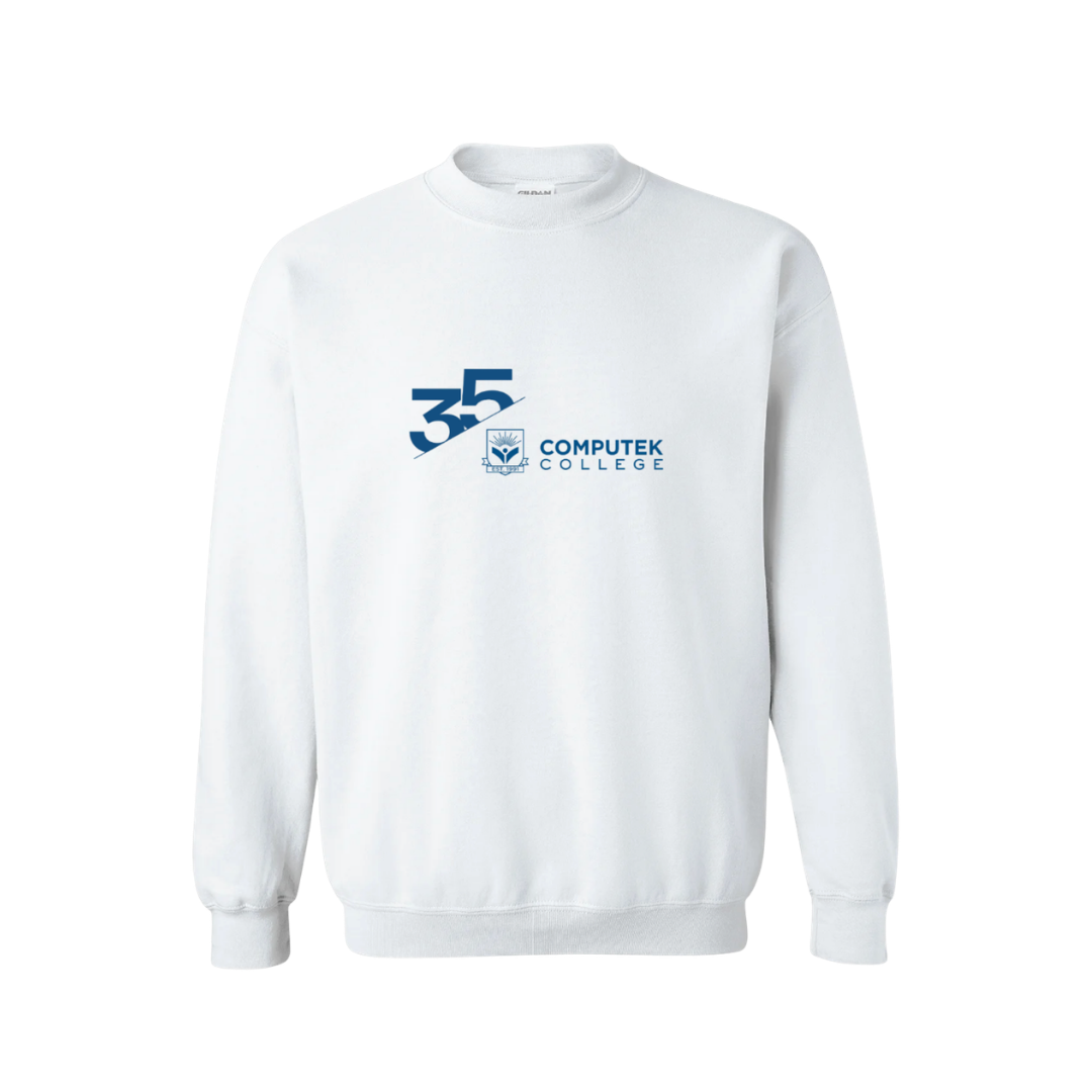 White Crew Neck 1