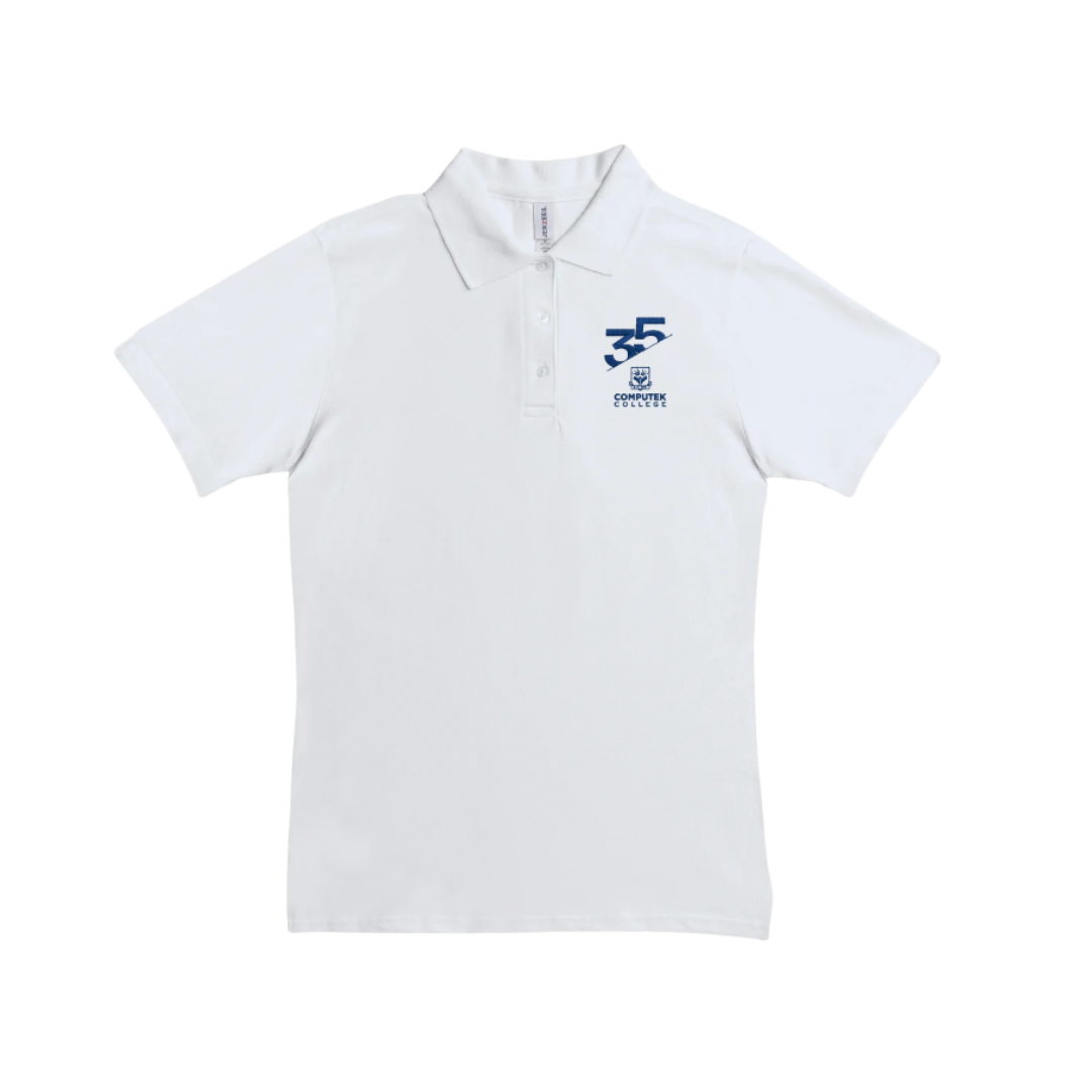 White Women s Polo